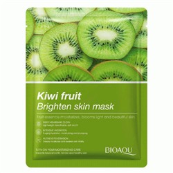 Тканевая маска для лица с экстрактом киви Bioaqua