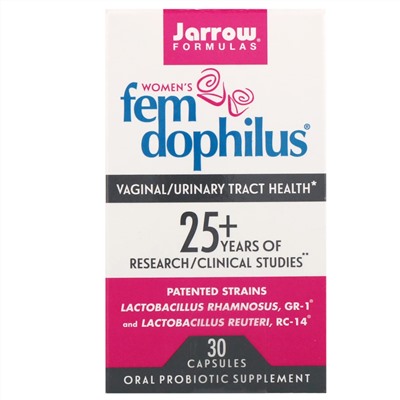 Jarrow Formulas, Fem Dophilus для женщин, 30 капсул