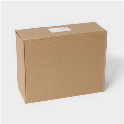 Диспенсер бумажных полотенец в листах, пластиковый, 27×20×10 см, серый