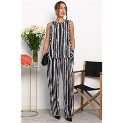 Топ Конте (черно-белый) Б13956-10М