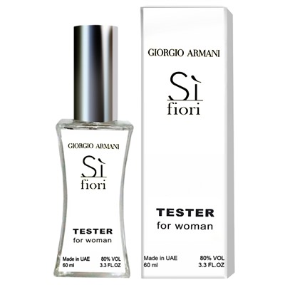 Giorgio Armani Si Fiori тестер женский (60 мл) Duty Free (неверная дата на коробке)