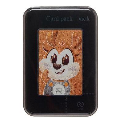 Картхолдер - CH08 SafeMag футляр для карт E-ink screen (black)