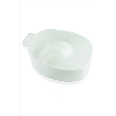 Dewal Чаша для маникюра T-1242 Б, пластик, белый KRISTALLER, 1106249