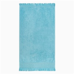 Полотенце махровое LoveLife «Аморе» 50×90 см, голубой, 100% хлопок, 450 г/м²