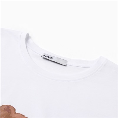 Пижама новогодняя женская (лонгслив, брюки) KAFTAN Сhristmas time, размер 44-46