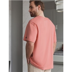 Свободная футболка  с авторским принтом