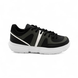 Кроссовки А728-8 черно зеленые