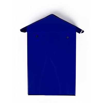 Ящик почтовый с замком, вертикальный, «Филин», синий