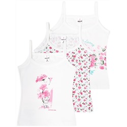 4502 майка для девочек многоцвет (BAYKAR)