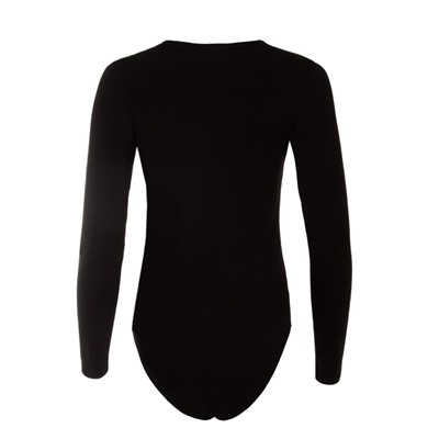 Боди женское MINAKU: Basic line, цвет чёрный, размер 44