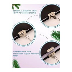 61053 Блокнот+ручка новогодний НАТАЛИ, 1213759