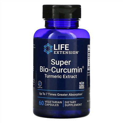 Life Extension, Super Bio-Curcumin, 60 Vegetarian Capsules
