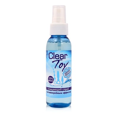 Очищающий спрей Clear Toy с антимикробным эффектом - 100 мл.