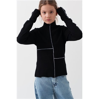 Водолазка трикотажная для девочек PLAYTODAY, 1240053