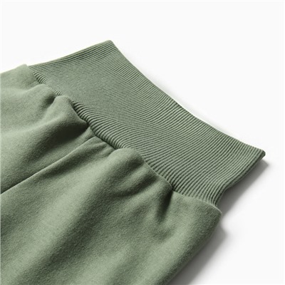 Штаны детские MINAKU, рост 74-80 см, хаки