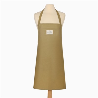 Фартук «Этель» Kitchen, коричневый, 60×70 см, саржа, 100% хлопок