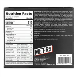 MET-Rx, PROTEIN PLUS Bar, Chocolate Chocolate Chunk, 9 Bars, 3.0 oz (85 g) Each