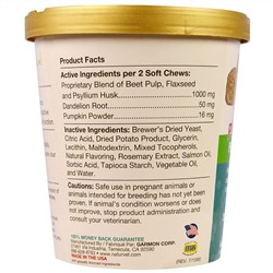 NaturVet, No Scoot for Dogs, Plus Pumpkin, Soft Chews, 6.3 oz (180 g)