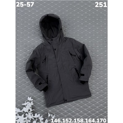 Куртка 251 серый