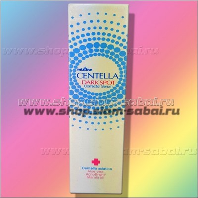 Сыворотка-корректор для лица против темных пятен с центеллой Mistine
