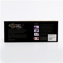 Алмазная мозаика на новый год с полным заполнением со светящимися стразами на холсте «Домик в горах», 20×30 см, набор для творчества