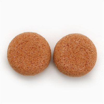 Бомбочки для ванны с добавками «Сладкого праздника», аромат карамель, 2×65 г, Чистое счастье