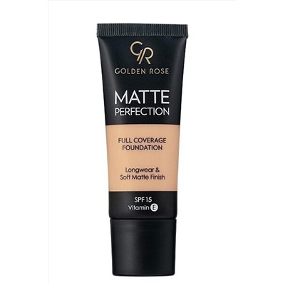 Крем тональный для лица GR Matte Perfection Full Coverage Foundation - 004 Холодный КОСМЕТИКА ИЗ ТУРЦИИ, 1097182