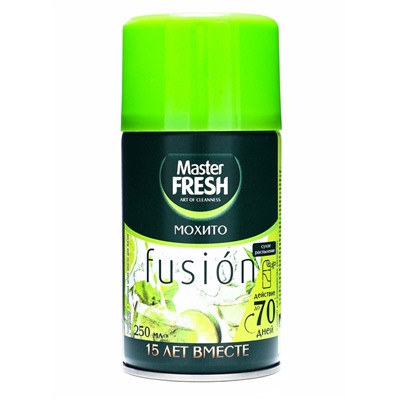 Освежитель воздуха Master FRESH GOLD, сменный балон, Мохито 250 мл