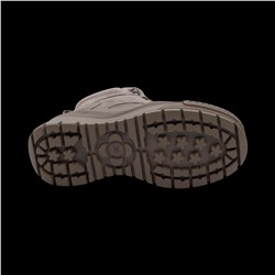 Ботинки из натуральной кожи на меху 88301-2 серые