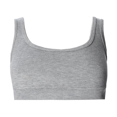 Топ укороченный женский Mist Old School, размер 44, серый