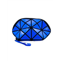 “‣”  COSMETIC BAG - РОМБОВИДНАЯ КОСМЕТИЧКА ПЕНАЛ СИНЯЯ COSMETIC BAG BLUE, 1 ШТ.