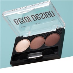 Тени для век 3-х цветные COLOR MANIA тон 36 утренний капучино