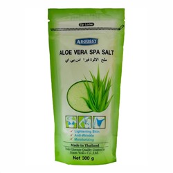 Siam Yoko Солевой скраб для тела c экстрактом алоэ вера / Argussy Aloe vera Spa Salt, 300 г 22313
