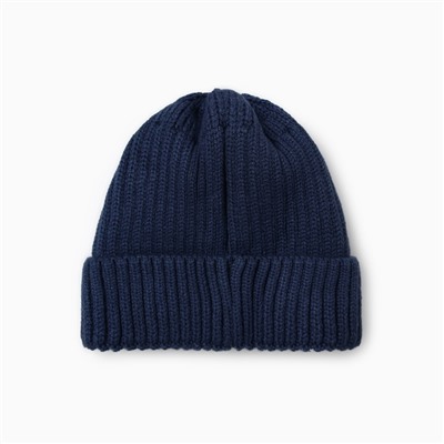 Шапка детская «Крошка Я», размер 44-46 см, синяя