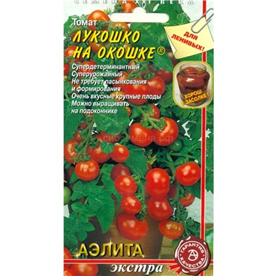 Томат Лукошко на окошке (Аэлита)