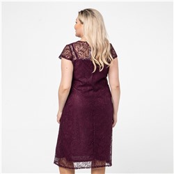 Платье, текстиль, вишневый