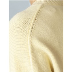 Базовый джемпер из мягкой пряжи с кашемиром с разрезами по бокам