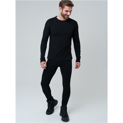 Термокомплект трикот. для мужчин: фуфайка (футболка) с длин. рук, брюки