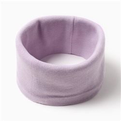 Снуд детский, сиреневый, размер 50×22 см