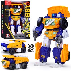 Робот трансформирующийся в белаз, в коробке