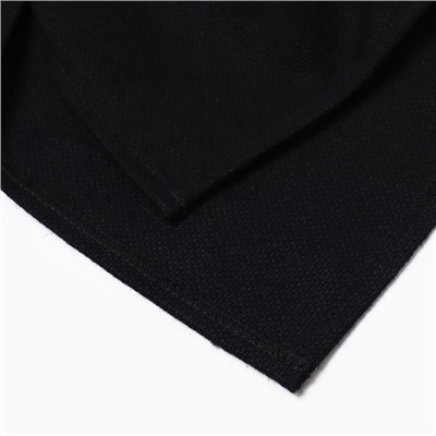 Фартук «Этель» Minimalist design black, 60×70 см 45% лён, 55% хлопок, 395 г/м²