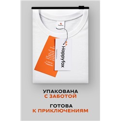 Детская однотонная футболка Happyfox
