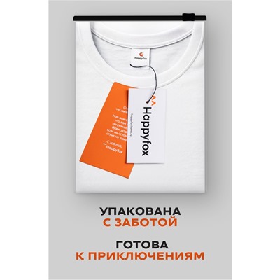 Детская однотонная футболка Happyfox