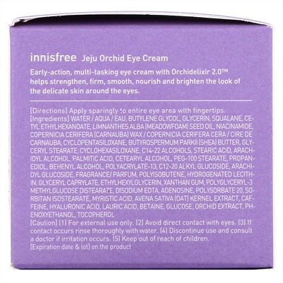 Innisfree, Крем для кожи вокруг глаз с экстрактом орхидеи, 30 мл
