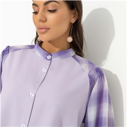 Рубашка с акцентными рукавами, Пропуск в мир роскоши (new)