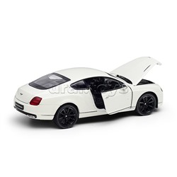 Машинка 1:24 Bentley Continental Supersports, белый