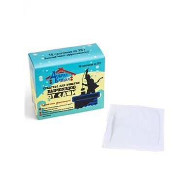 Средство для очистки дымоходов «Добрая банька», 10 шт., 200 г