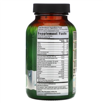 Irwin Naturals, Inflamma-Less, 80 гелевых капсул