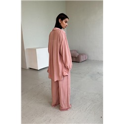 Костюм женский  SET065/06/Пудровый