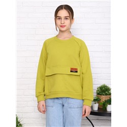 Кнопа - толстовка лайм